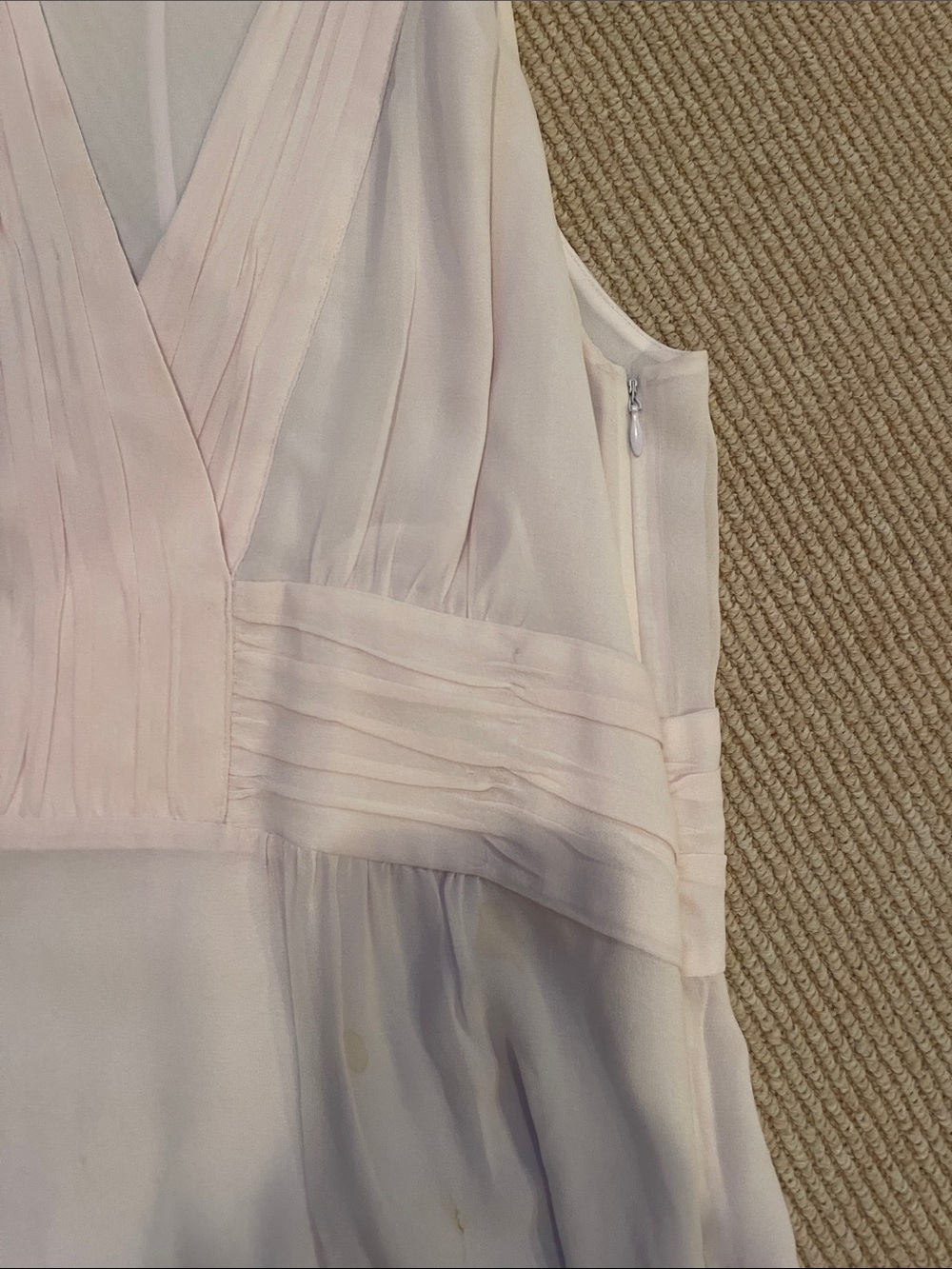 Banana Republic Pale lilac Sleeveless V-Neck Chiffon Camisole - Picture 6 of 10